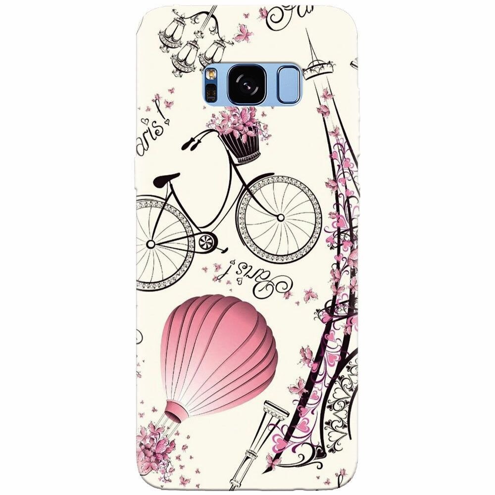 Husa silicon pentru Samsung Galaxy S8 Plus, Paris