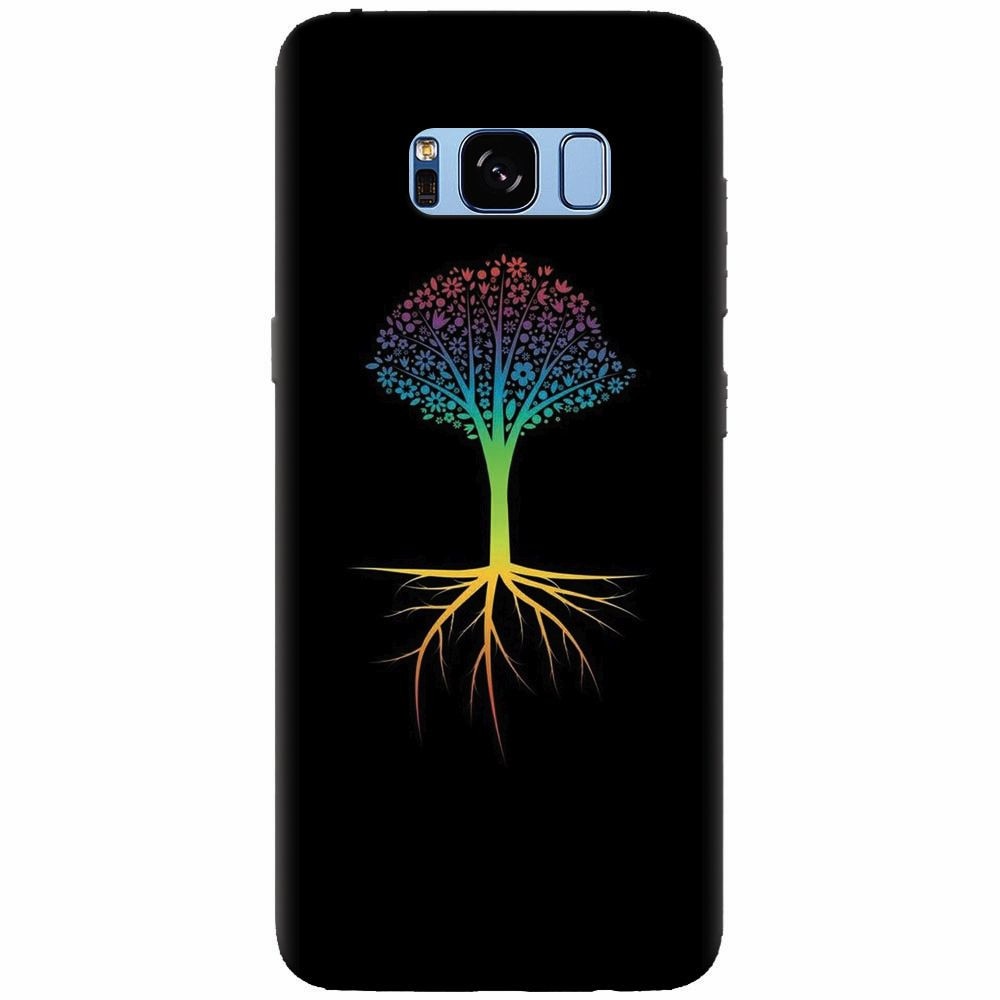 Husa silicon pentru Samsung Galaxy S8 Plus, Tree 001