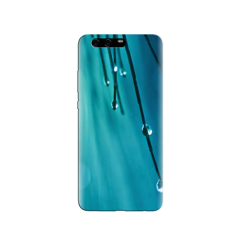 Husa Huawei P10 Macro Dew Drops Blue