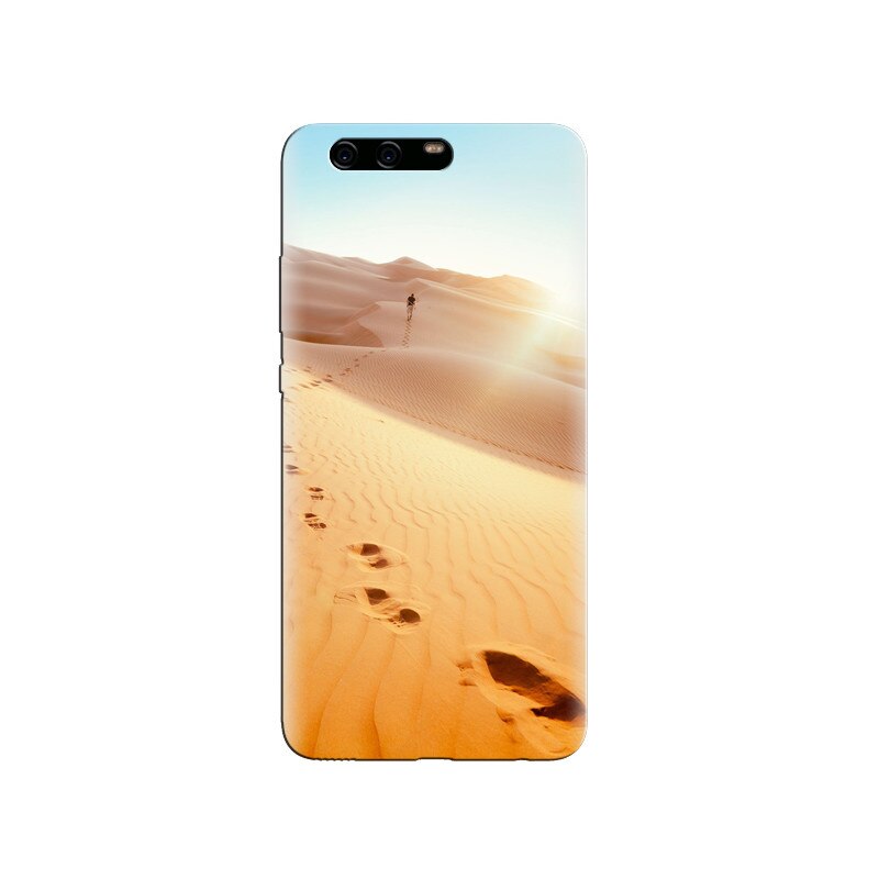 Husa Huawei P10 Man Footprints Desert
