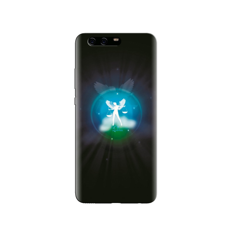 Husa Huawei P10 PLUS Libra Zodiac With Dark Background