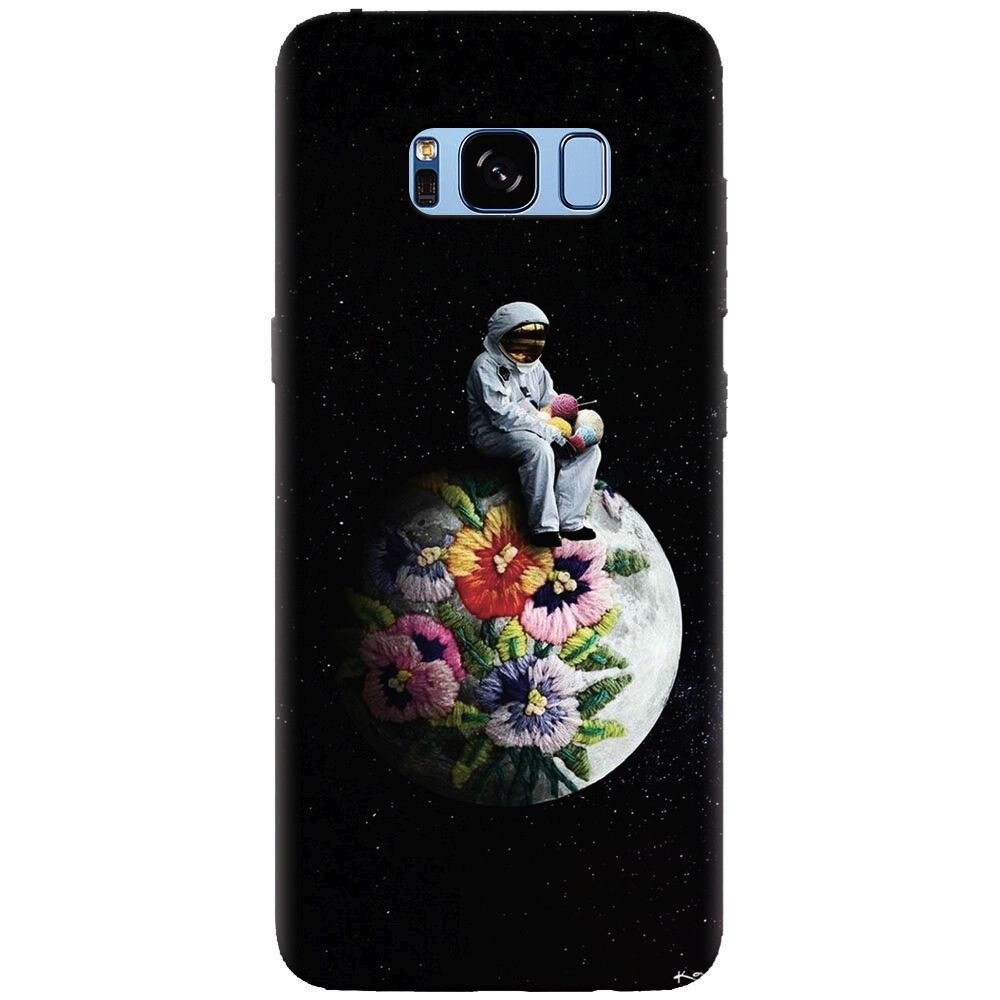 Husa silicon pentru Samsung Galaxy S8, Astronaut