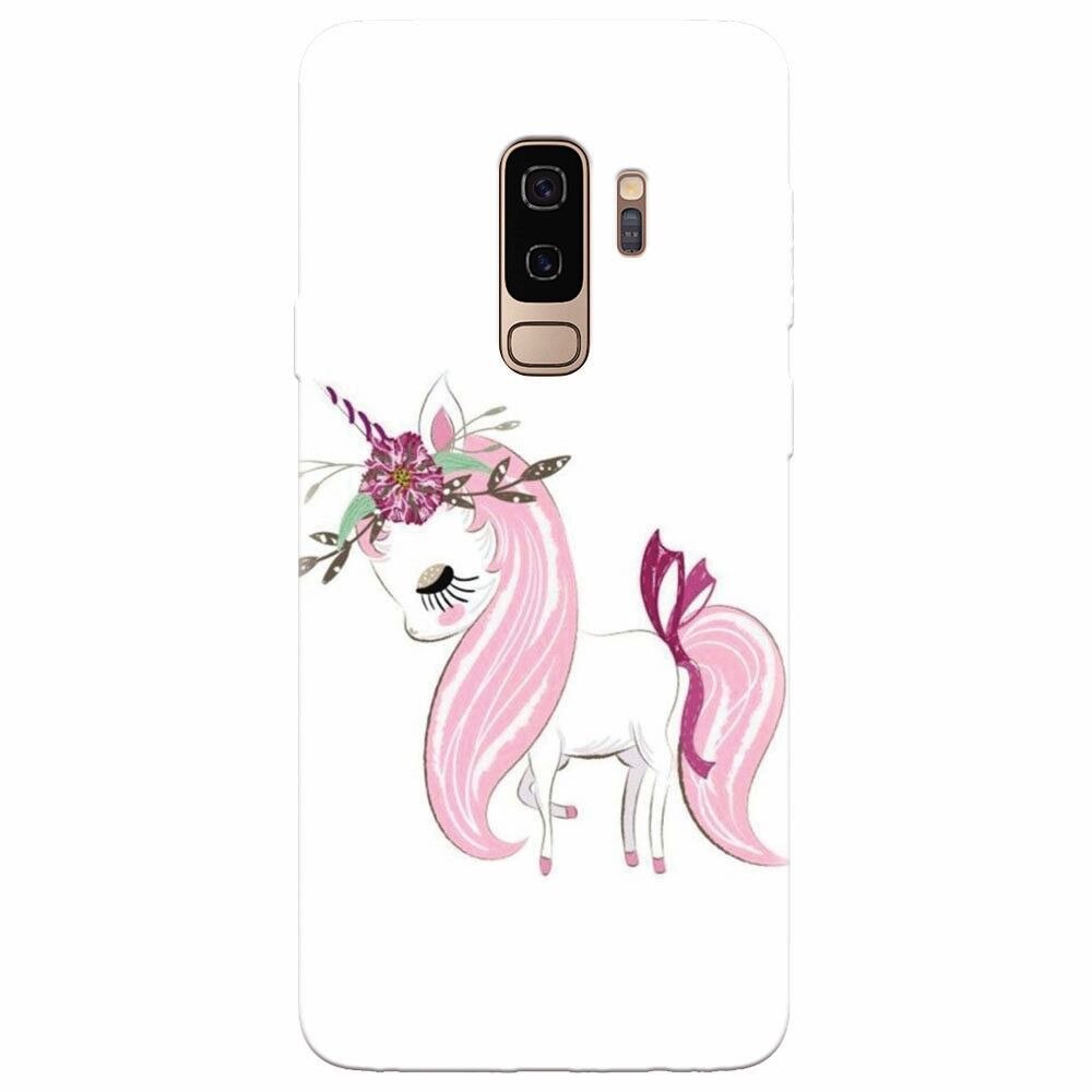 Husa silicon pentru Samsung Galaxy S9 Plus, Unicorn