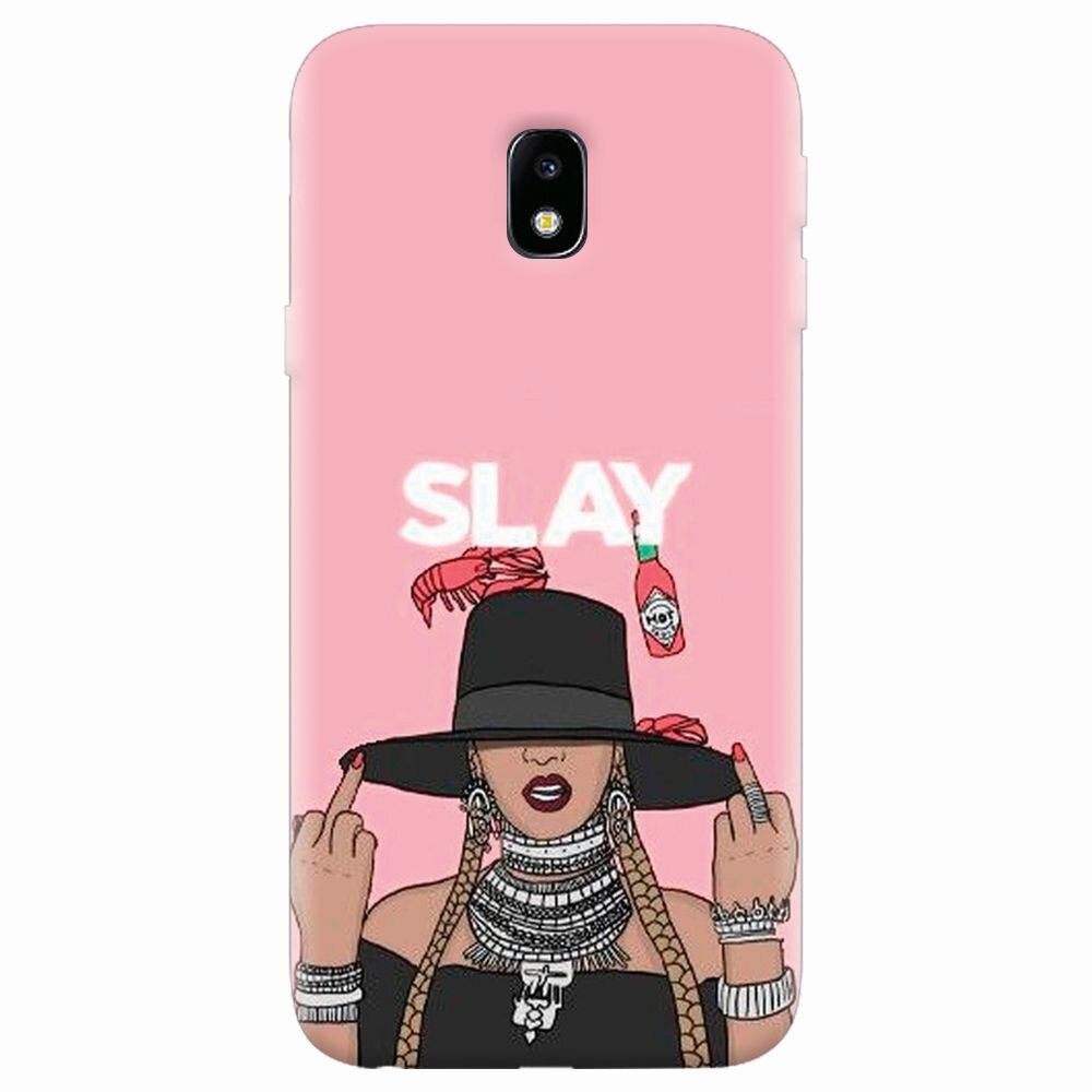 Husa silicon pentru Samsung Galaxy J7 Pro 2017, Slay