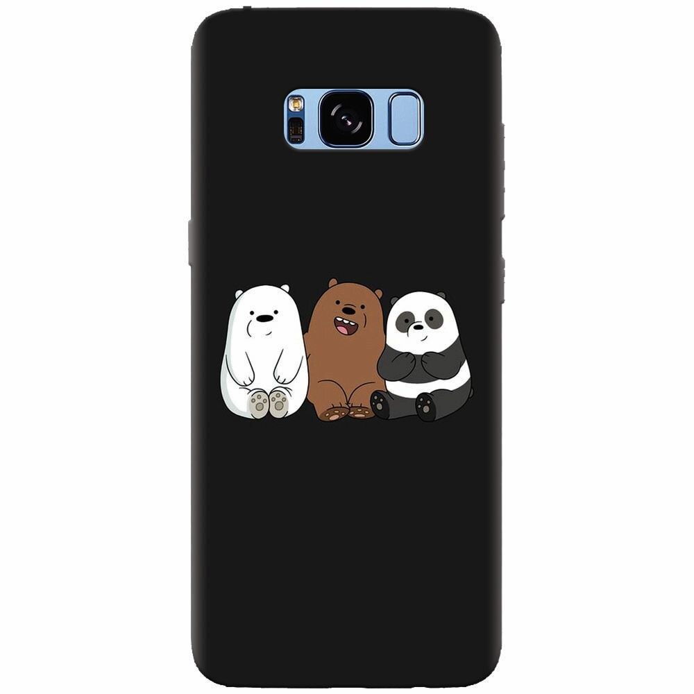 Husa silicon pentru Samsung Galaxy S8 Plus, Bears