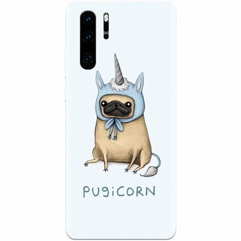 Husa silicon pentru Huawei P30 Pro, Pugicorn Husa silicon pentru Huawei P30 Pro, Pugicorn