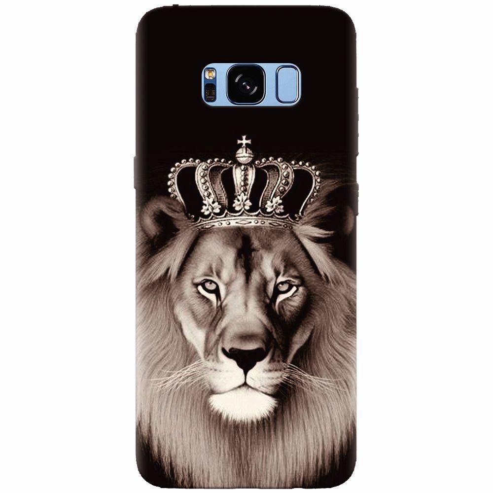 Husa silicon pentru Samsung Galaxy S8 Plus, Lion King