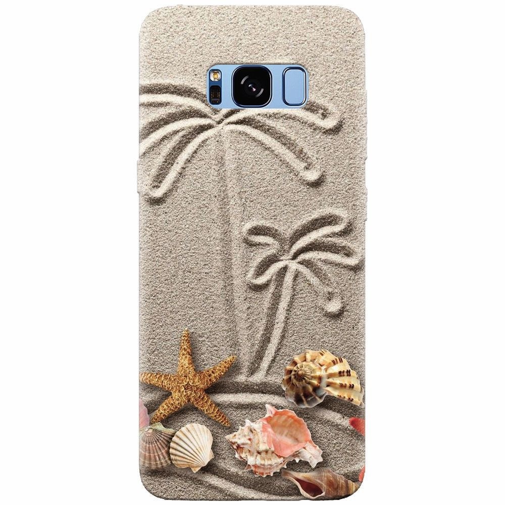 Husa silicon pentru Samsung Galaxy S8 Plus, Beach Sand