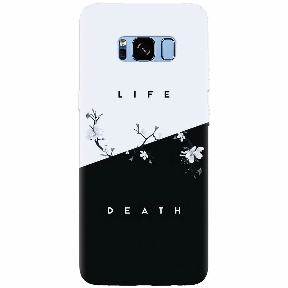 Husa silicon pentru Samsung Galaxy S8 Plus, Life Vs Death