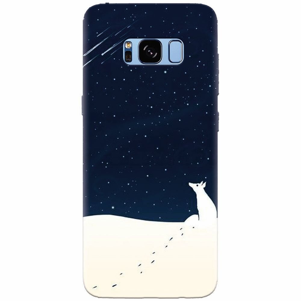 Husa silicon pentru Samsung Galaxy S8 Plus, Winter Night