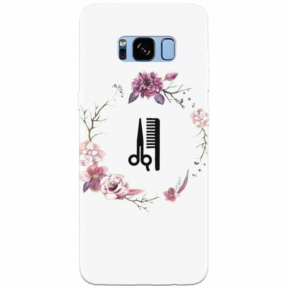 Husa silicon pentru Samsung Galaxy S8, Icon Barber