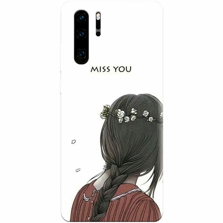 Силиконов кейс за Huawei P30 Pro, Miss You