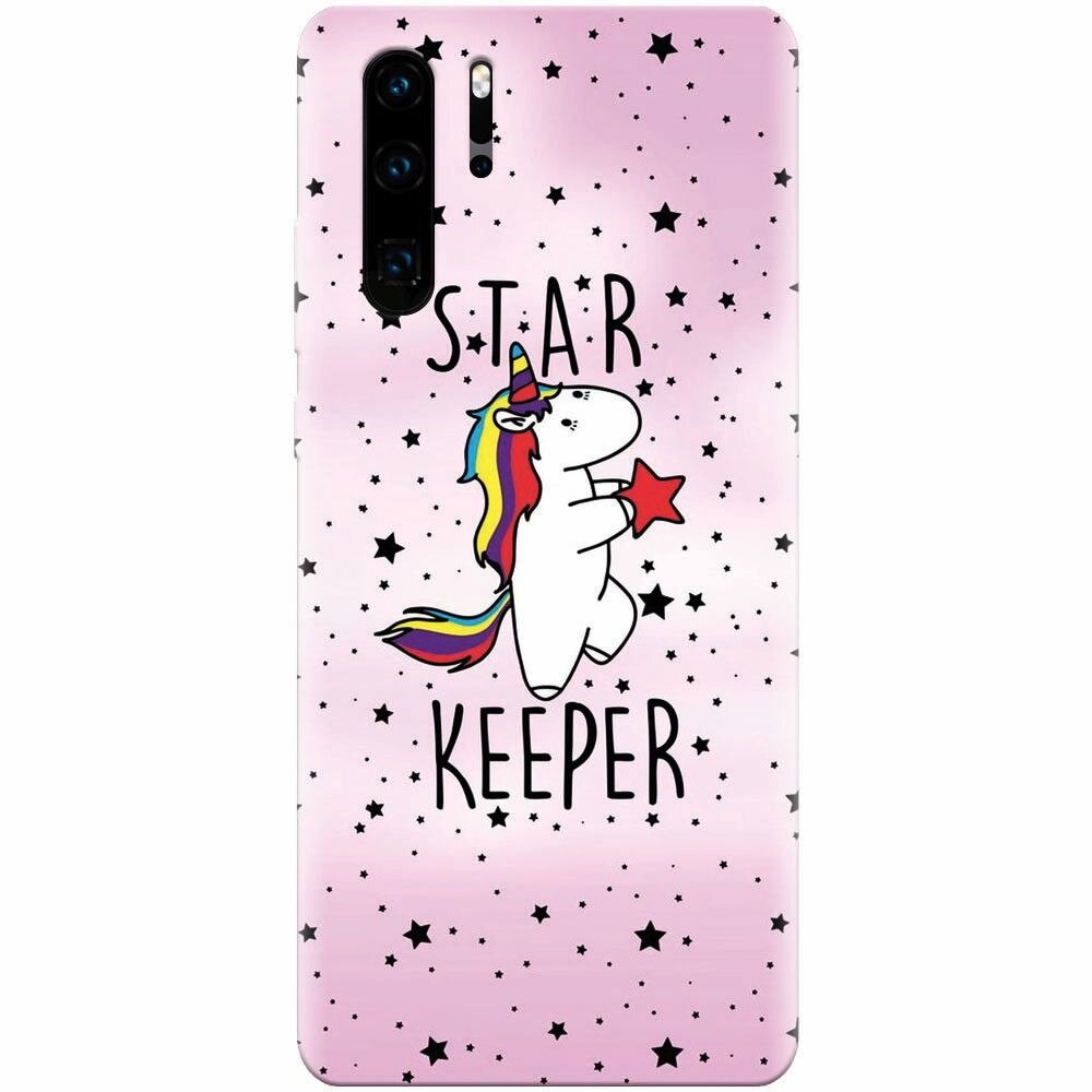 Husa silicon pentru Huawei P30 Pro, Unicorn Star Keeper