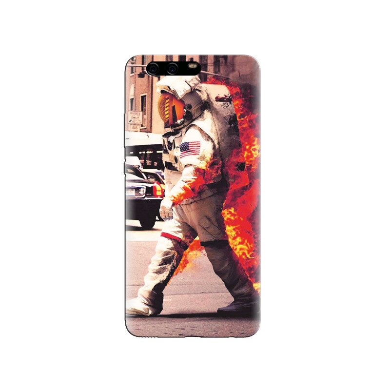 Husa Huawei P10 PLUS Man With Fire High Definitions