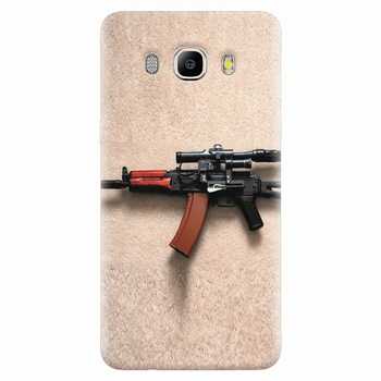 Husa silicon pentru Samsung Galaxy J7 2016, AK Kalashnikov Gun Of Military Husa silicon pentru Samsung Galaxy J7 2016, AK Kalashnikov Gun Of Military