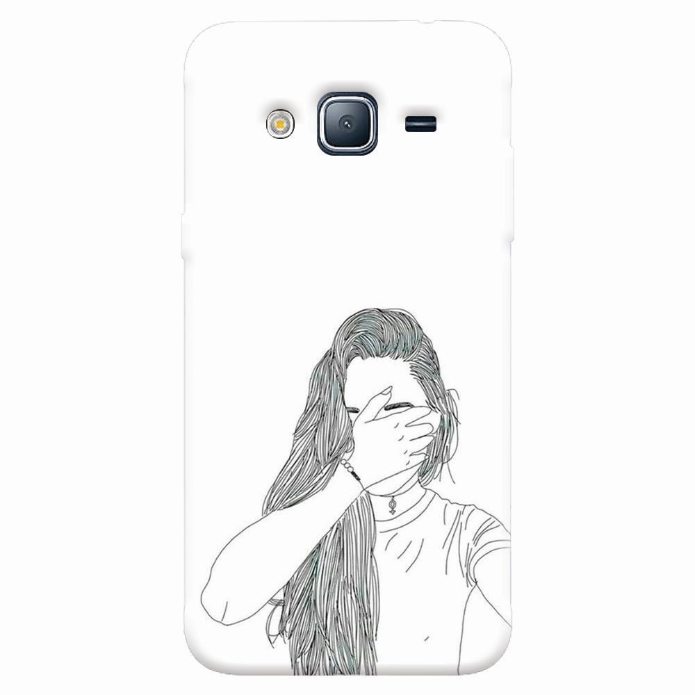 Husa silicon pentru Samsung Galaxy J5 2015, Dont Look