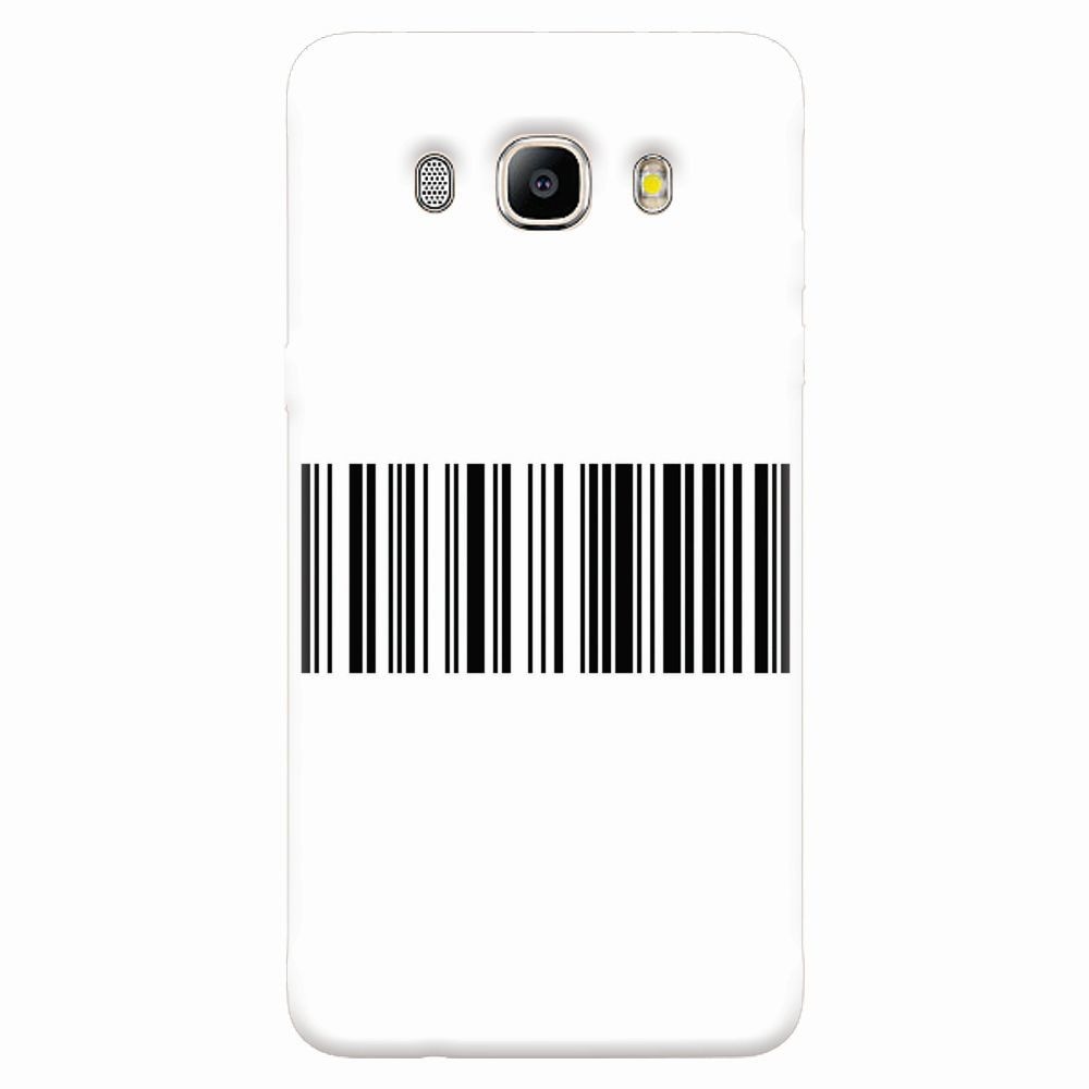 Husa silicon pentru Samsung Galaxy J7 2016, Bar Code