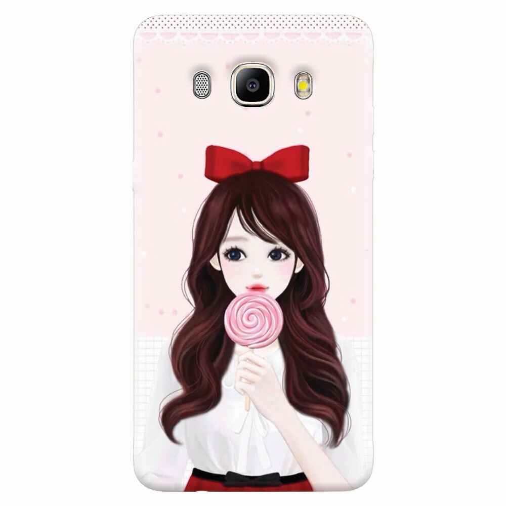 Husa silicon pentru Samsung Galaxy J7 2016, Girly 001