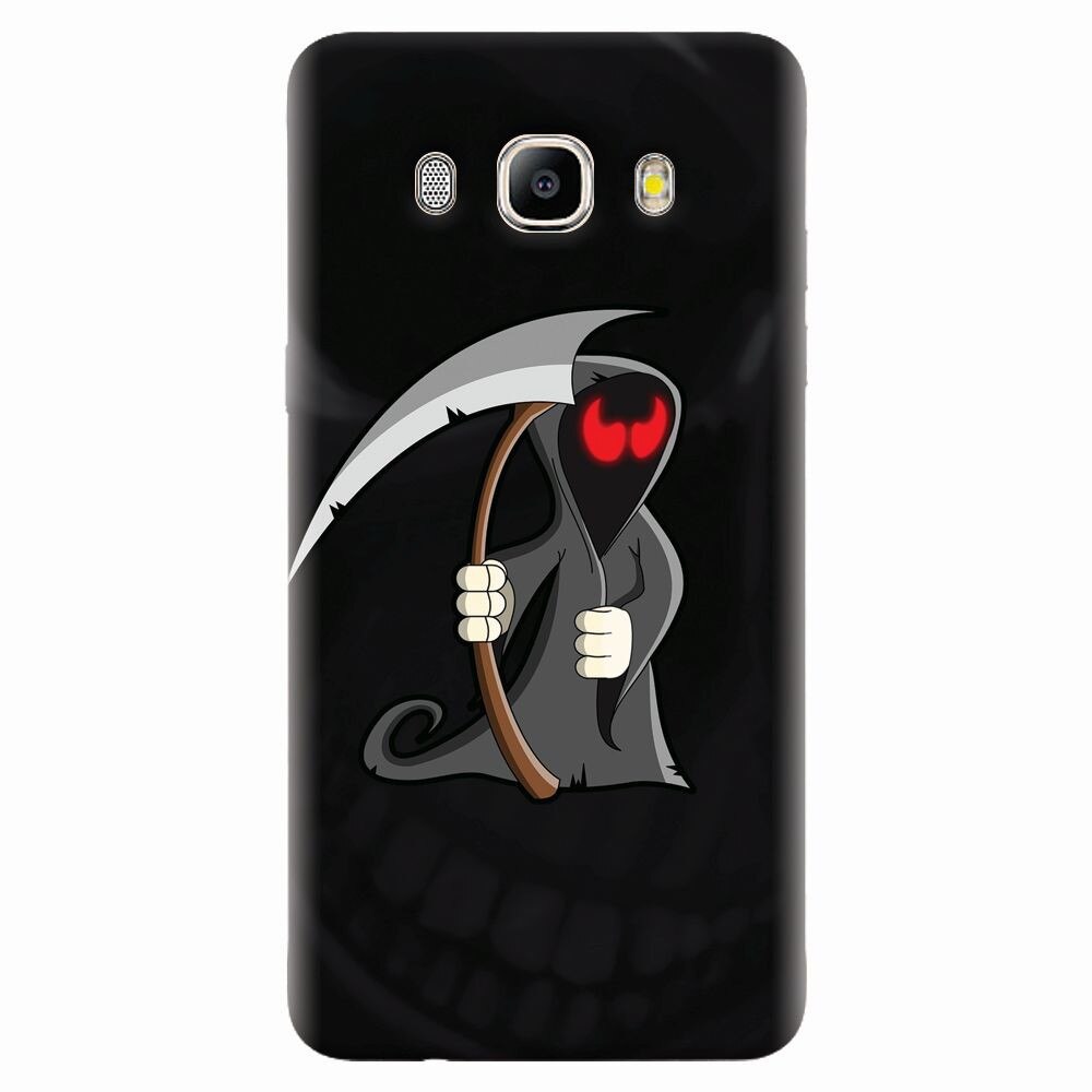Husa silicon pentru Samsung Galaxy J7 2016, Grim Reaper