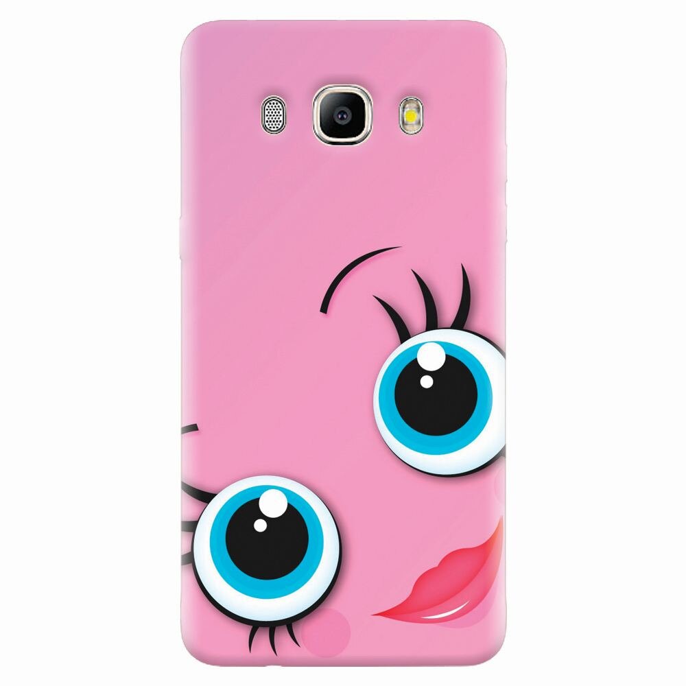 Husa silicon pentru Samsung Galaxy J7 2016, Girly Cute