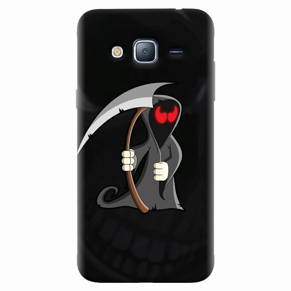 Husa silicon pentru Samsung Galaxy J7 2015, Grim Reaper