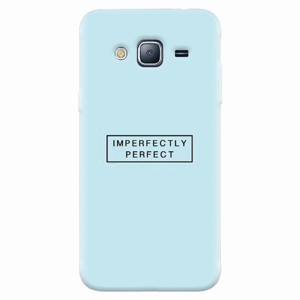 Husa silicon pentru Samsung Galaxy J7 2015, Imperfectly Perfect