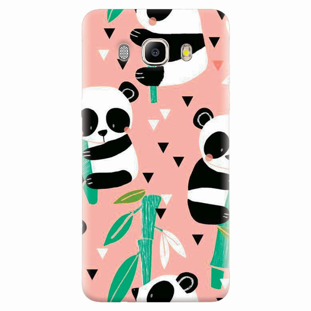 Husa silicon pentru Samsung Galaxy J7 2016, Baby Panda 001
