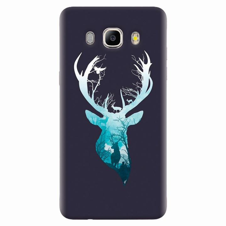 Husa silicon pentru Samsung Galaxy J7 2016, Cerb