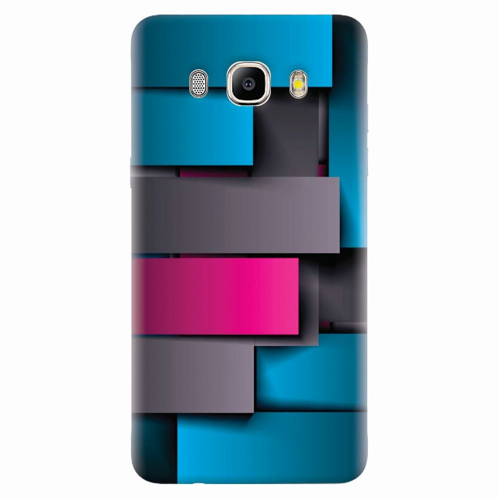 Husa silicon pentru Samsung Galaxy J7 2016, Cool Abstract