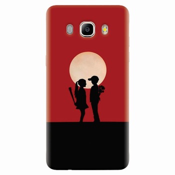 Husa silicon pentru Samsung Galaxy J7 2016, Boy Girl Love Story Husa silicon pentru Samsung Galaxy J7 2016, Boy Girl Love Story