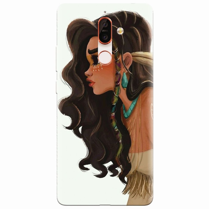 Π‘ΠΈΠ»ΠΈΠΊΠΎΠ½ΠΎΠ² ΠΊΠ΅ΠΉΡ Π·Π° Nokia 7 Plus, Indian Girl