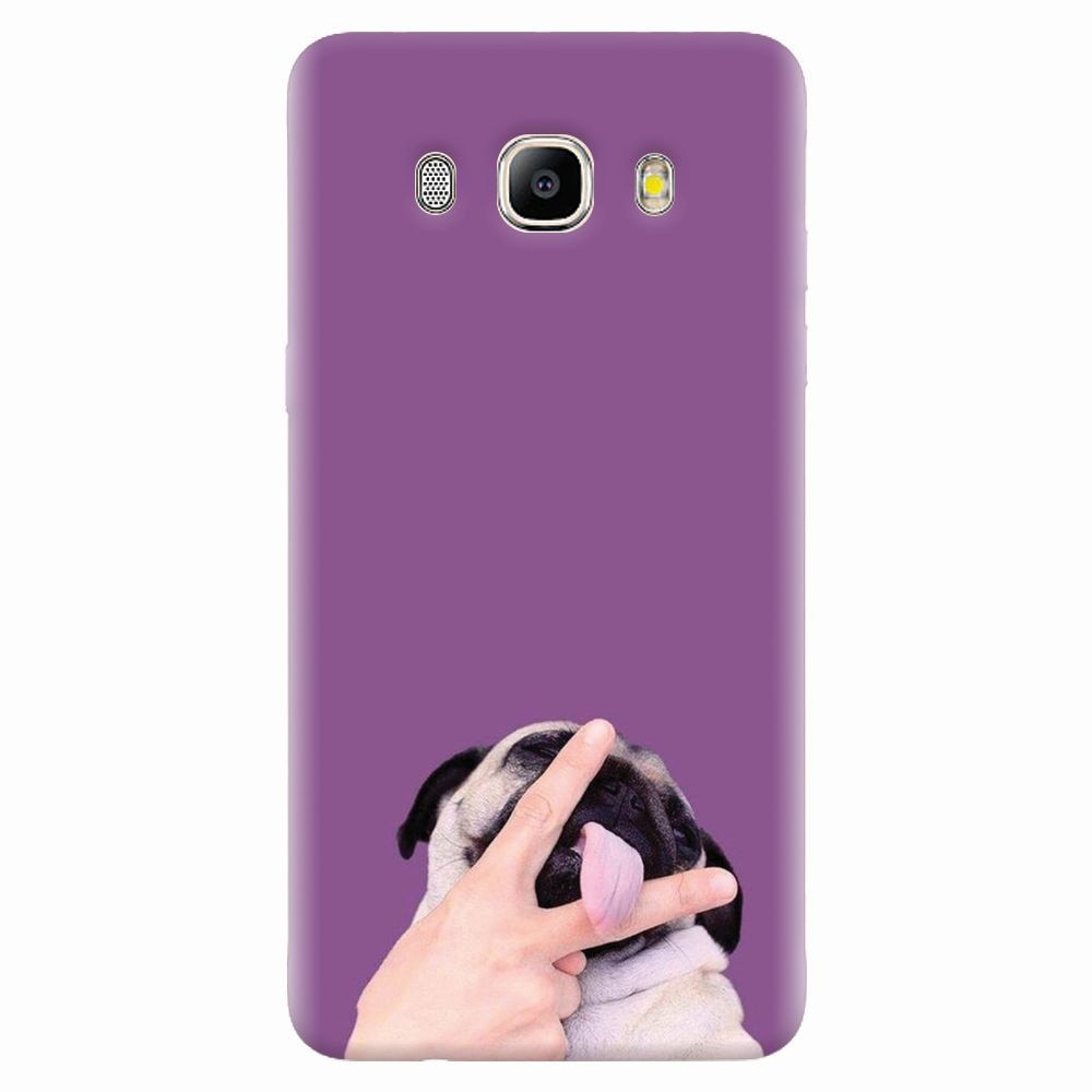 Husa silicon pentru Samsung Galaxy J7 2016, Cute Dog 2