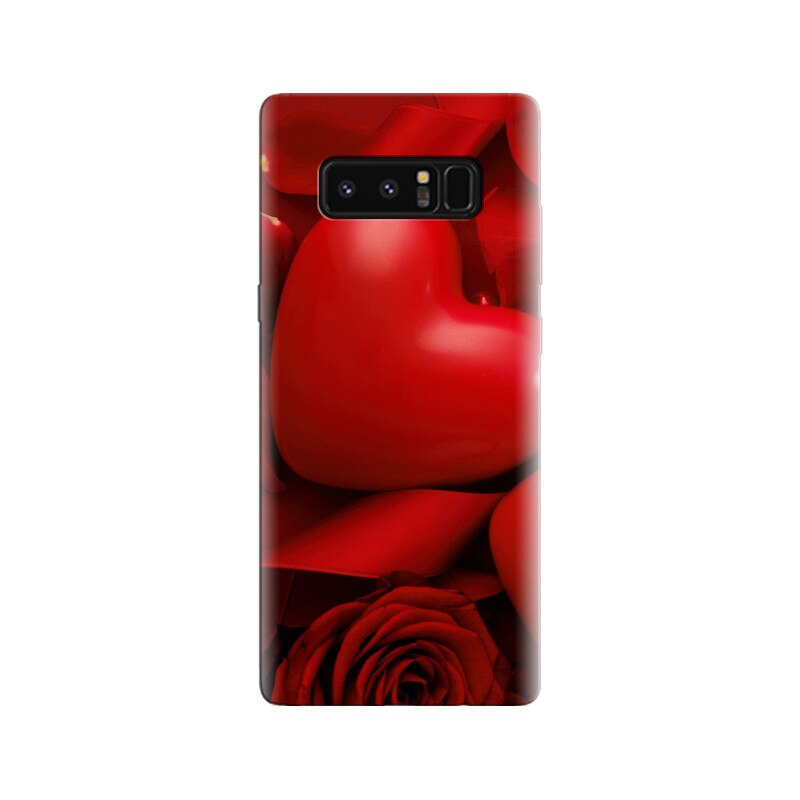 Husa Samsung Note 8 Happy Rose Day Rose And Heart