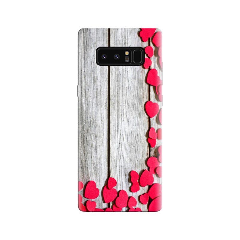 Husa Samsung Note 8 Hearts Wooden