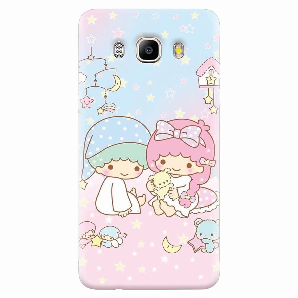 Husa silicon pentru Samsung Galaxy J7 2016, Little Twins