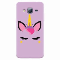 Husa silicon pentru Samsung Galaxy J5 2015, Unicorn Shine