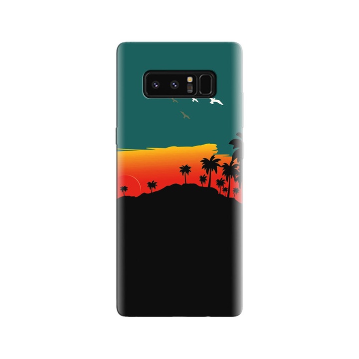 Husa din silicon compatibila cu Samsung Galaxy Note 8 - model Nature 2