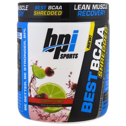 Aminoacizi, BPI SPORTS - BEST BCAA SHREDDED, 275g, cires de var