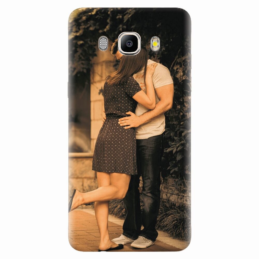Husa silicon pentru Samsung Galaxy J7 2016, Couple Kiss