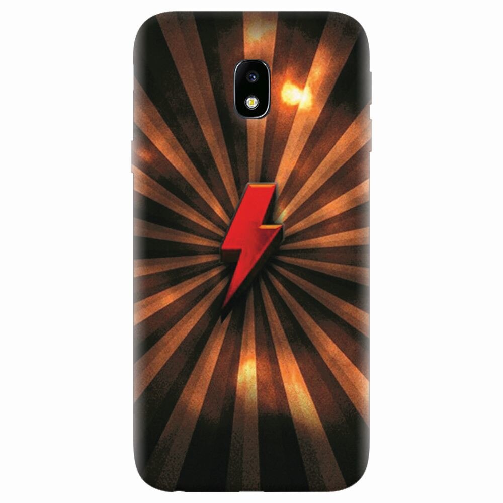 Husa silicon pentru Samsung Galaxy J7 2017, Abstract Supers