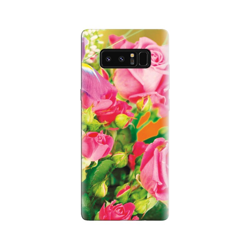 Husa Samsung Note 8 Spring Bouquet Roses High Resolution
