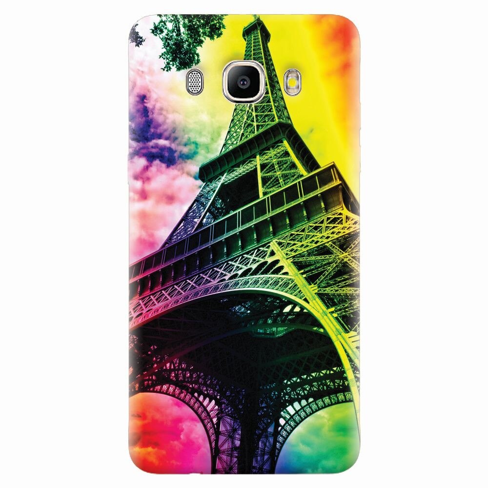 Husa silicon pentru Samsung Galaxy J7 2016, Eiffel Tower 002