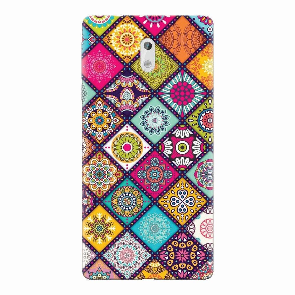 Husa silicon pentru Nokia 3, Mandala Pattern