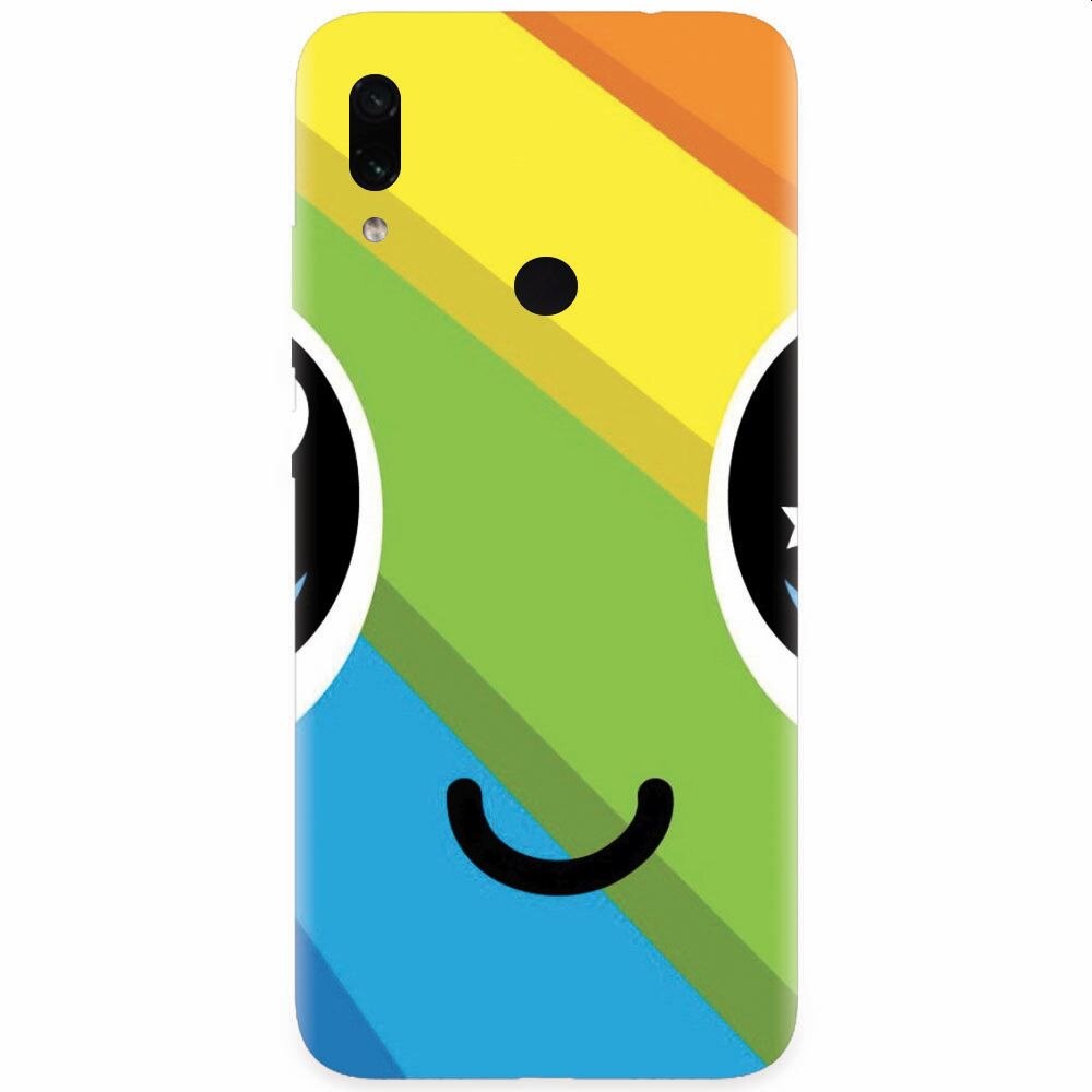 Husa silicon pentru Xiaomi Redmi Note 7, Happy Face