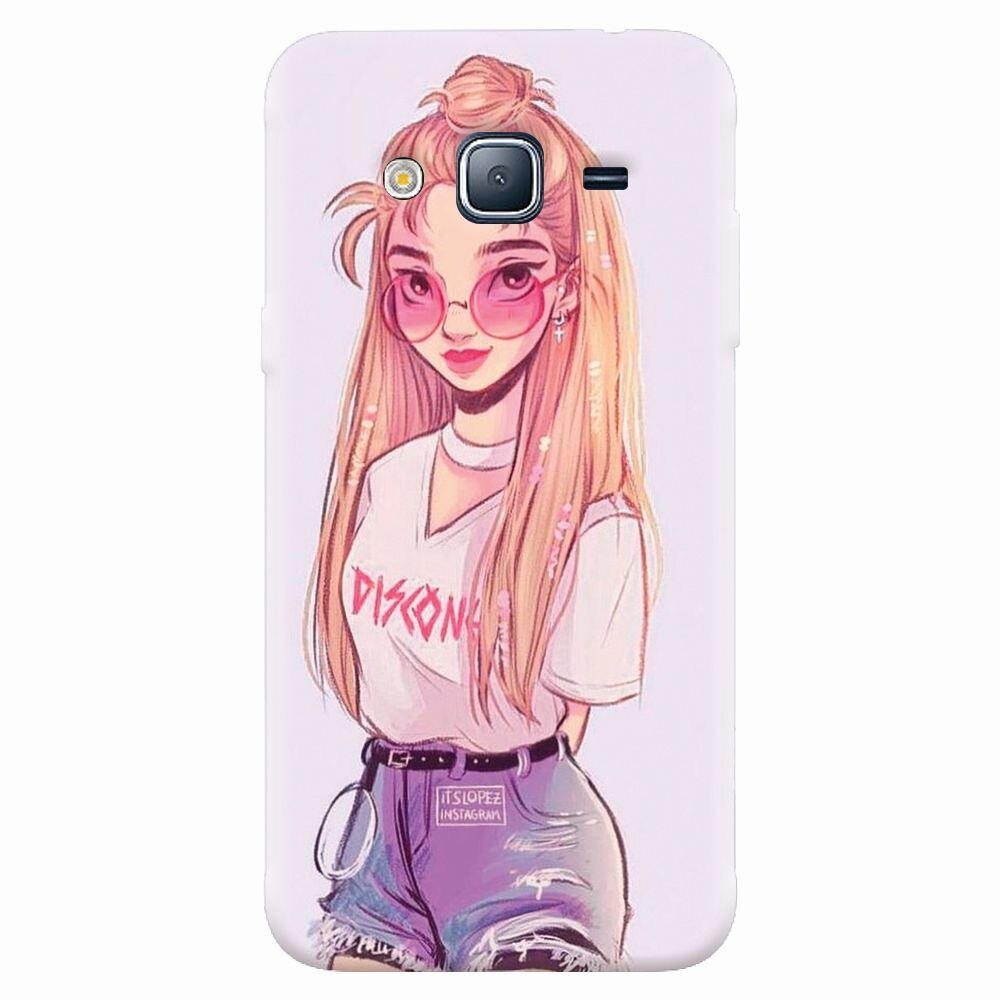 Husa silicon pentru Samsung Galaxy J5 2015, Girl Look