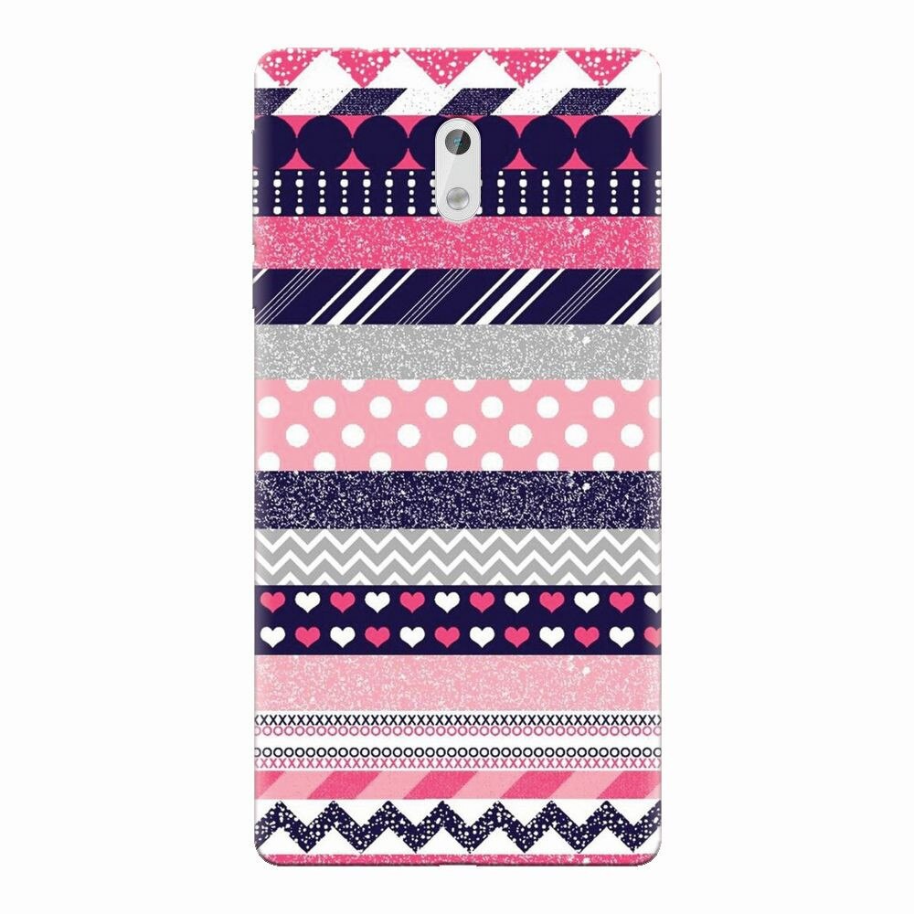 Husa silicon pentru Nokia 3, Love Pattern