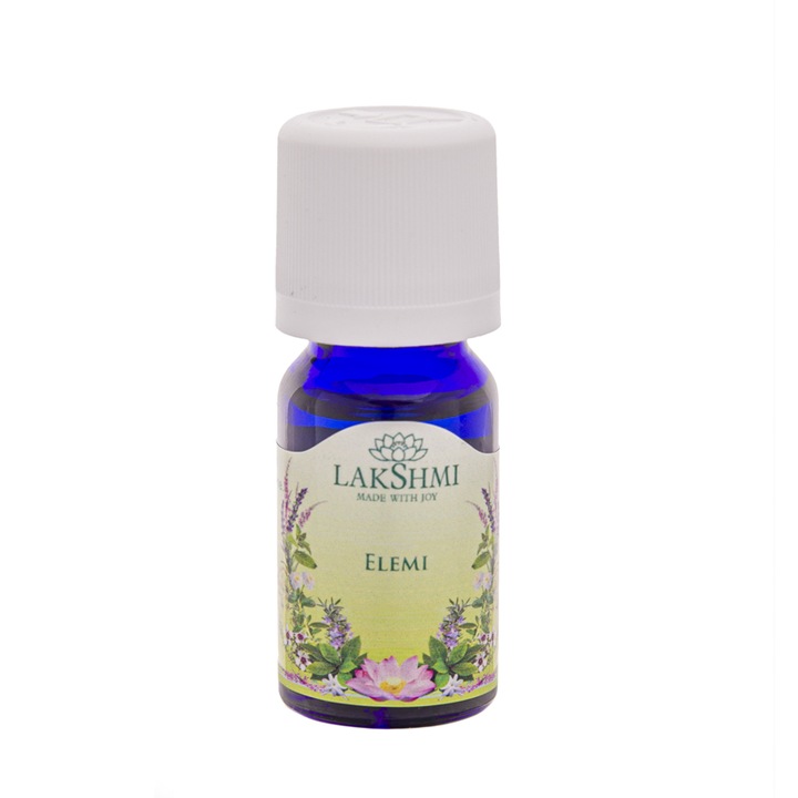 Ulei esential elemi, Lakshmi, 10 ml, antiinflamator, antiseptic, cicatrizant