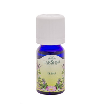 Ulei esential elemi, Lakshmi, 10 ml, antiinflamator, antiseptic, cicatrizant Ulei esential elemi, Lakshmi, 10 ml, antiinflamator, antiseptic, cicatrizant