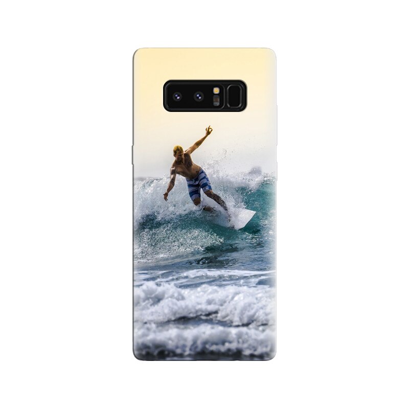 Husa Samsung Note 8 Surfer Surfboard Sea Waves Horizon