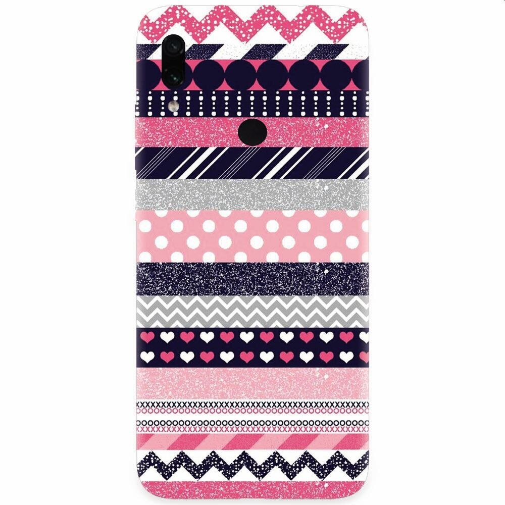 Husa silicon pentru Xiaomi Redmi Note 7, Love Pattern